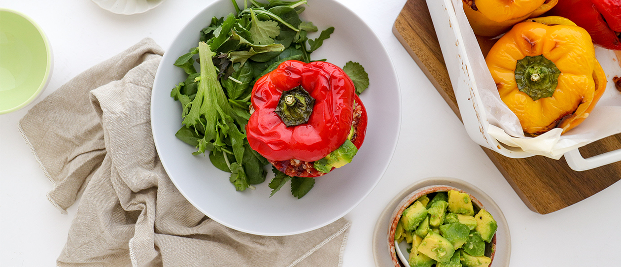 Mexican Stuffed Capsicums