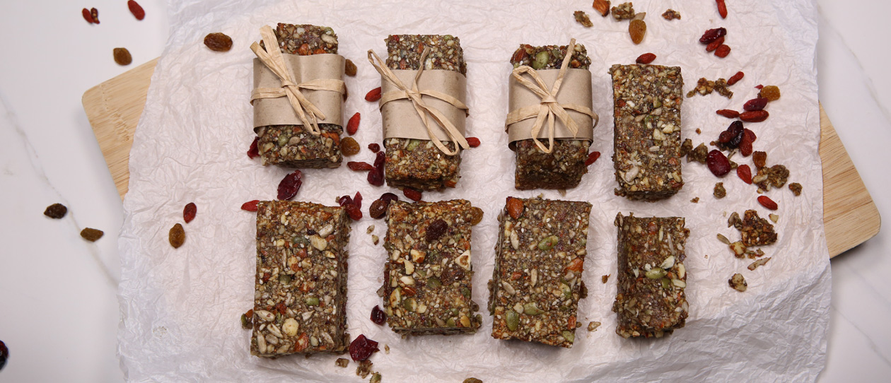 Chia nut bars