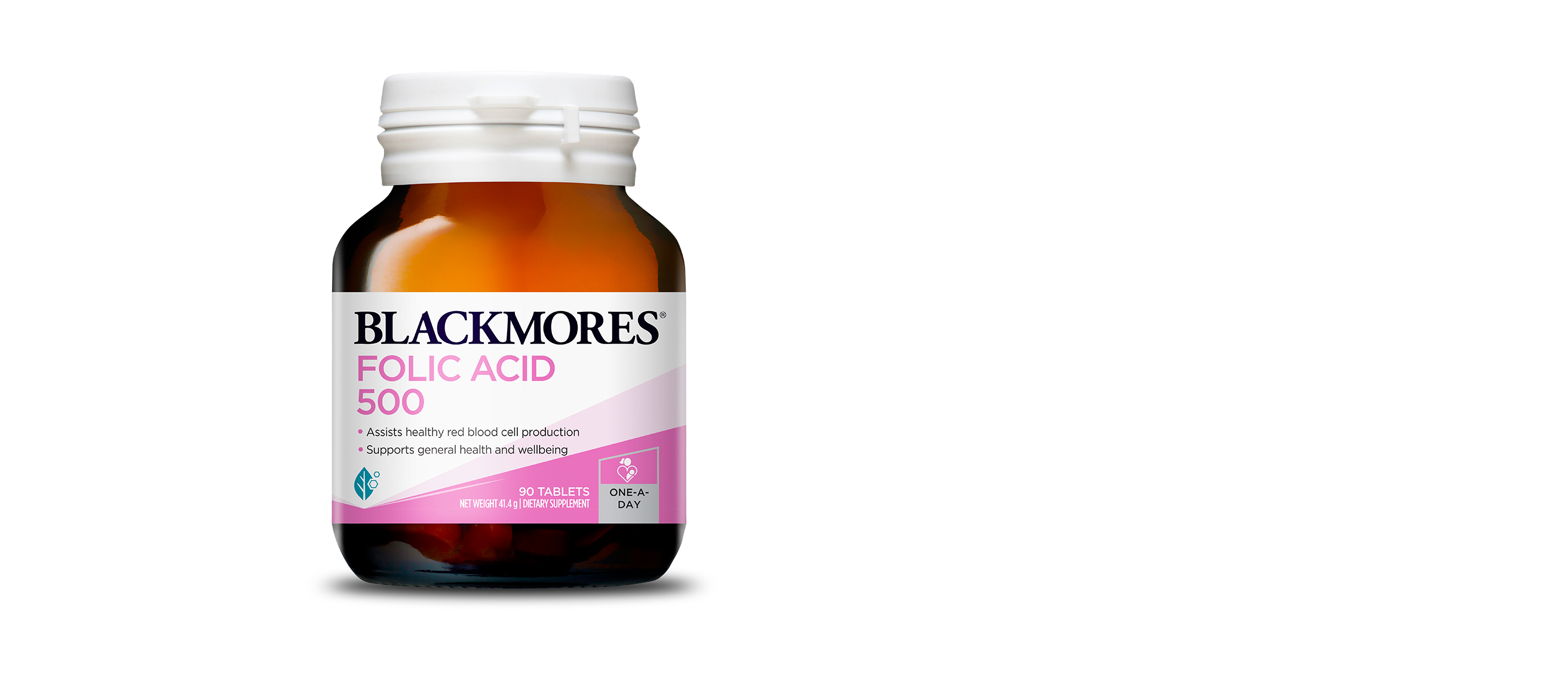  Blackmores Ácido fólico 500 Mcg para el embarazo o la  preconcepción (90 tabletas/botella) : Salud y Hogar